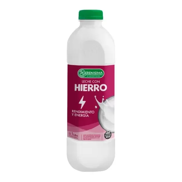 Producto - Leche con hierro 1L LA SERENISIMA