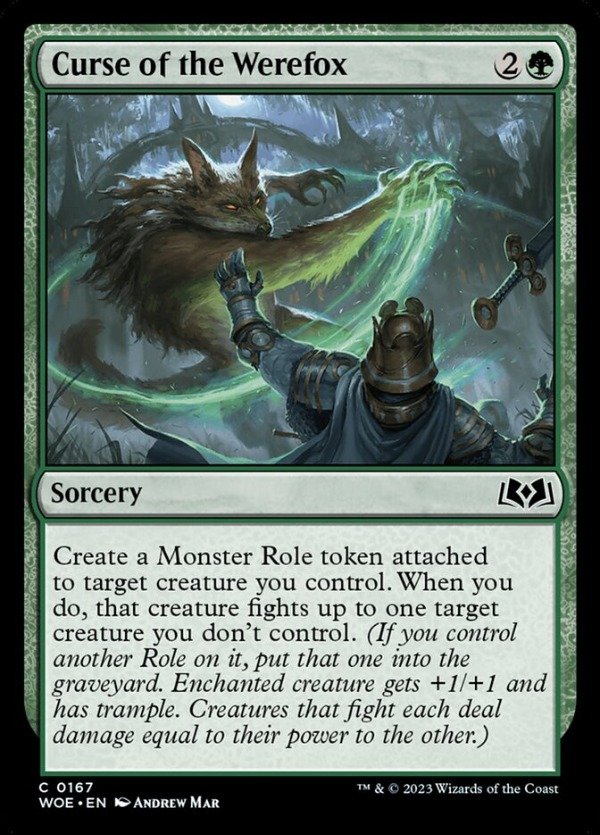 Producto - Curse of the Werefox  Wilds of Eldraine
