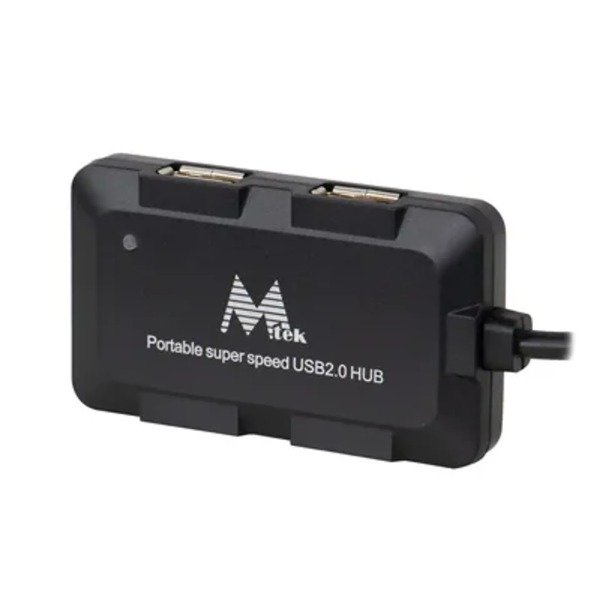 Producto - Mtek Hub HP-8102B - 4 Portas - USB - Negro