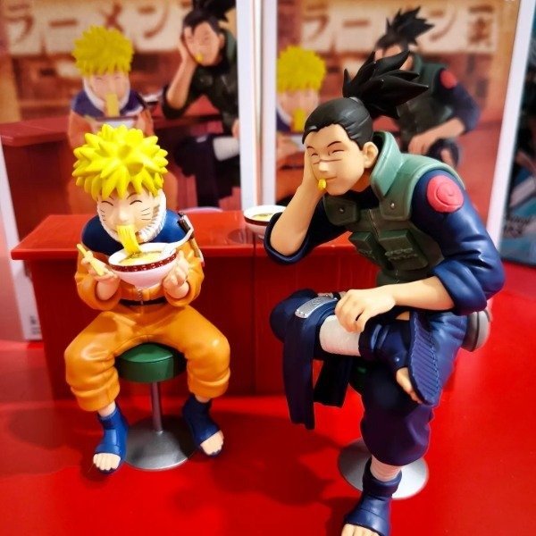 Producto - Figura Diorama Naruto y Iruka comiendo -Naruto(10-12cm)