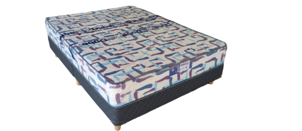 Producto - Sommier 190x80x20cm Línea SUPER LUJO Dubeflex espuma de poliuretano 24Kg