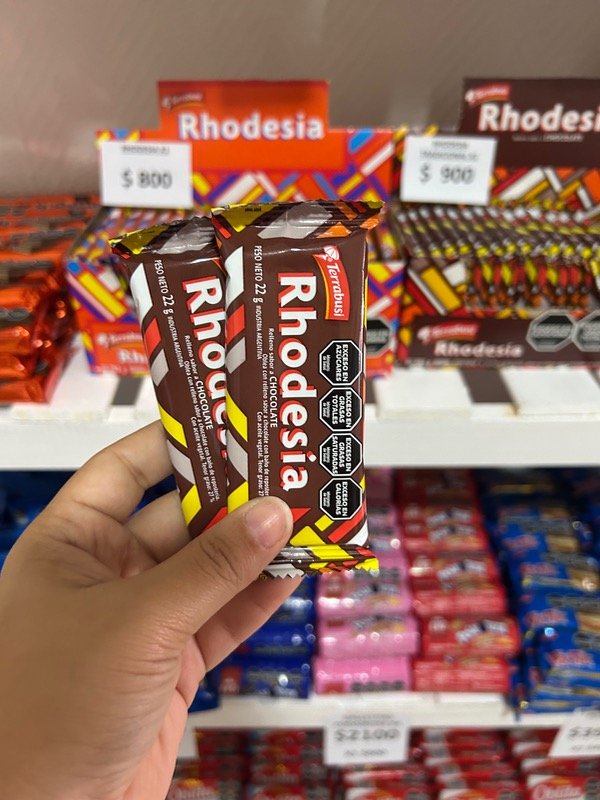 Producto - RHODESIA CHOCOLATE X1