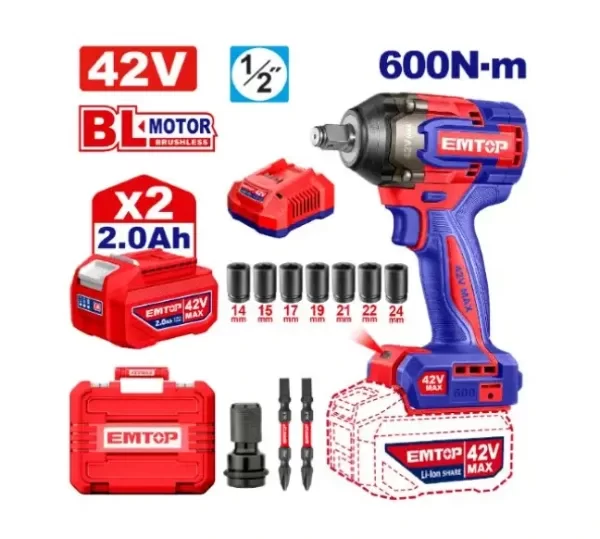 Producto - LLAVE DE IMPACTO 600NM LINEA 42V