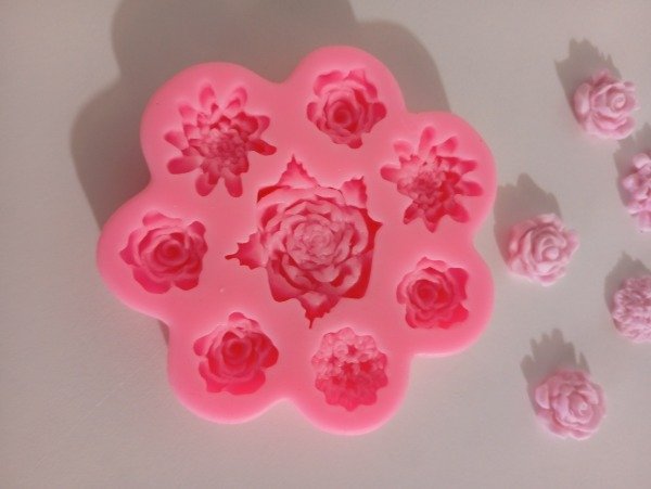 Producto - Molde de silicona 8 flores