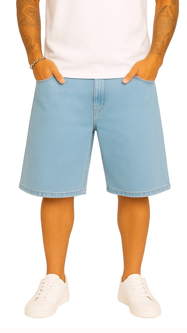 Producto - Bermuda Baggy Celeste
