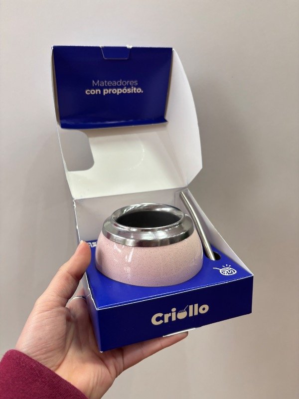 Producto - Mate Criollo rosa