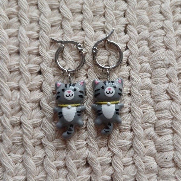 Producto - Aro gatito gris