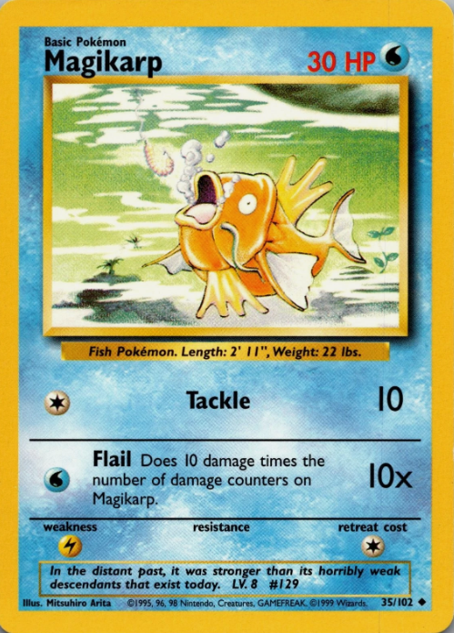 Producto - Magikarp (35/102) [Base Set Unlimited]