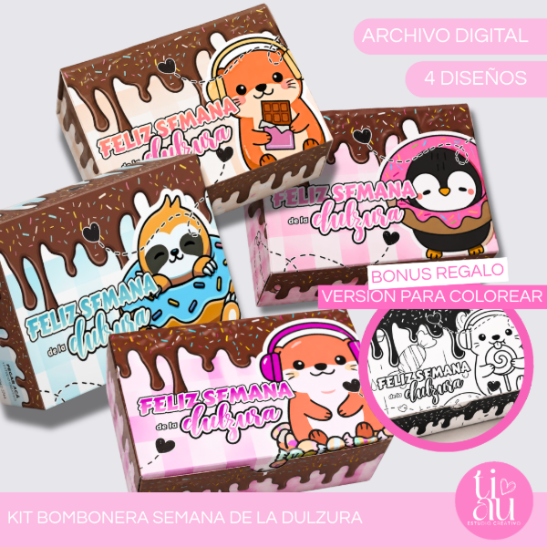 Producto - KIT BOMBONERA SEMANA DE LA DULZURA - SWEET COLLECTION
