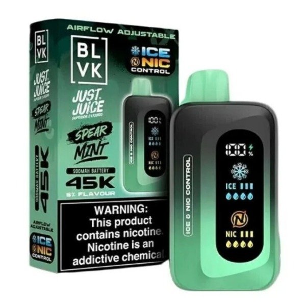 Producto - BLVK Just Juice 45k Puff SpearMint