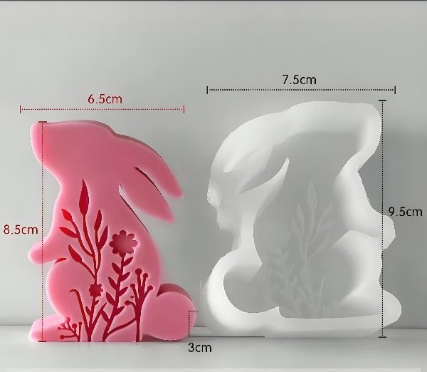 Producto - MOLDE CONEJITO DECORADO