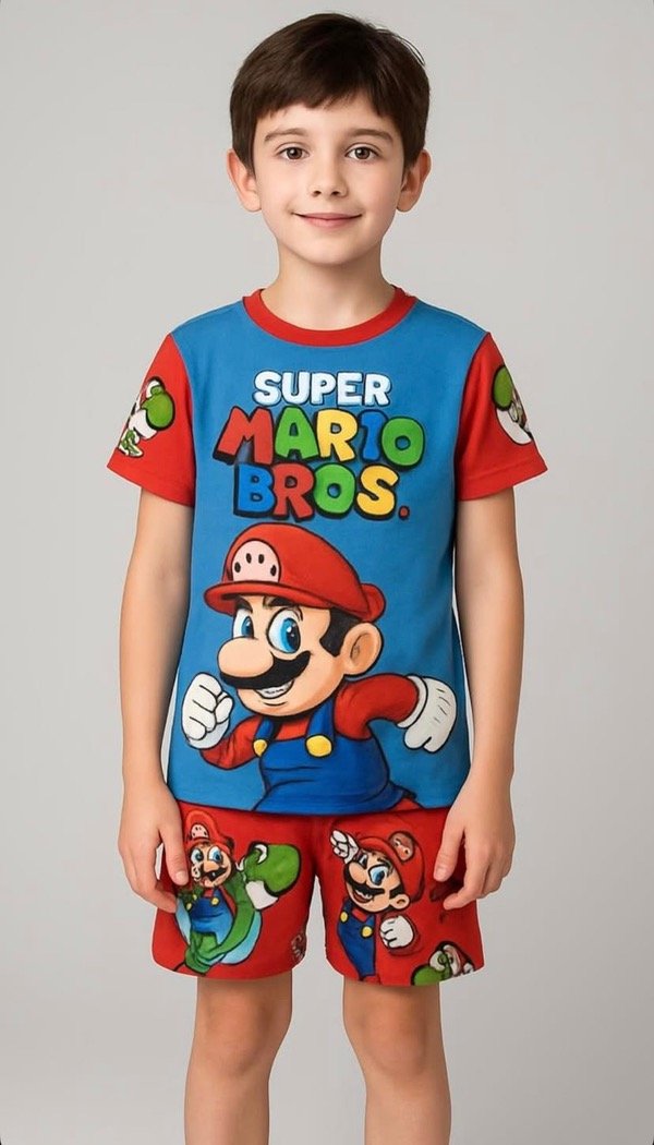 Producto - Pijamas de niños Mario Bros