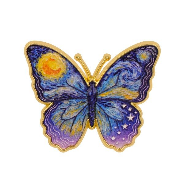 Producto - Pin Arte - Mariposa obra Van Gogh IX