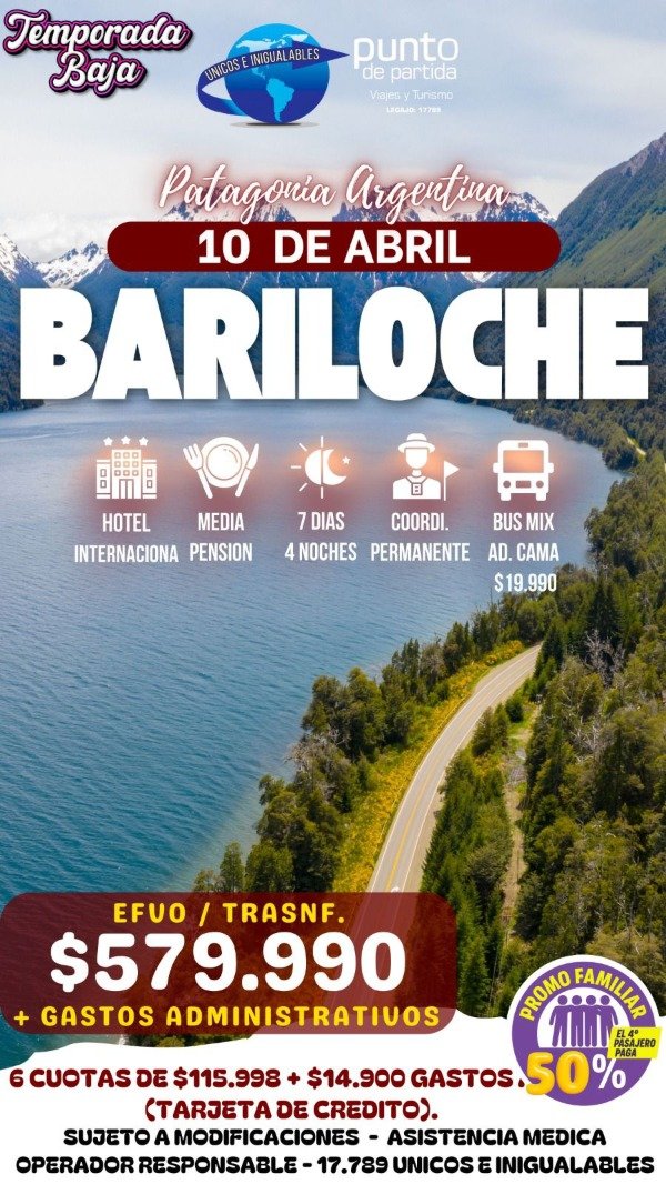 Producto - Bariloche - 10 de Abril