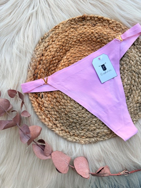 Producto - Less sin Costura Rosa con Dije Individuales