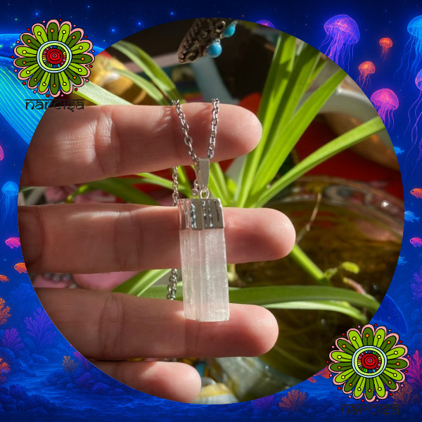 Producto - Collar Selenita electroplata