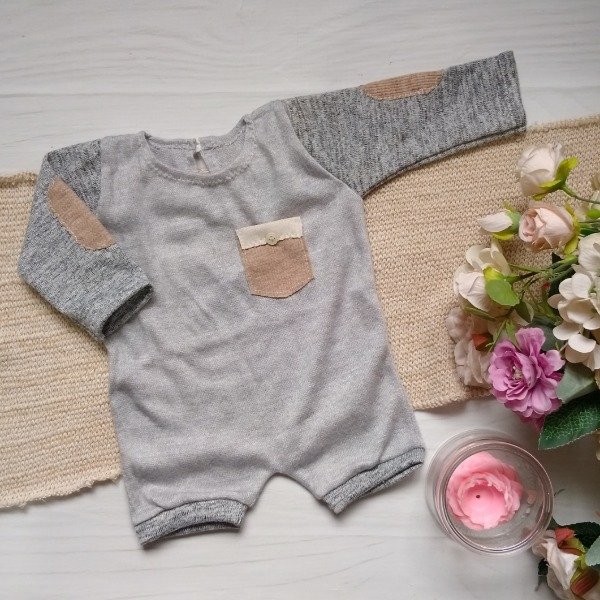 Producto - Romper gris corto NB