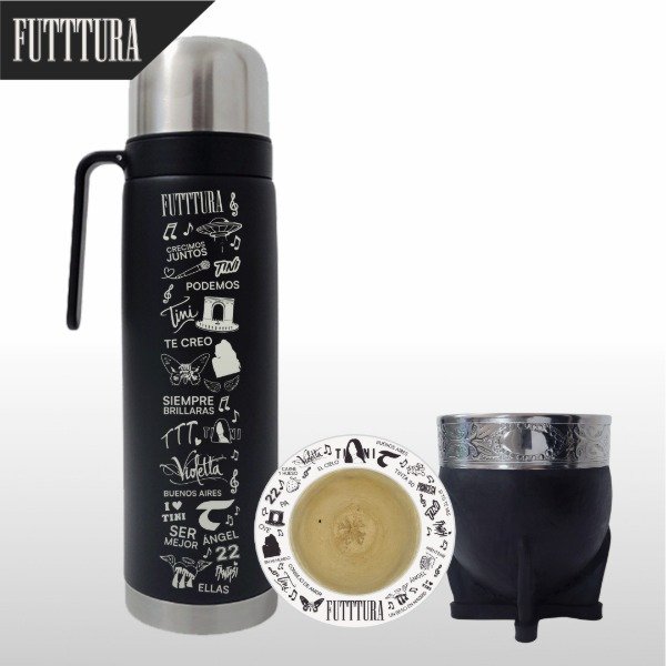 Producto - SET MATE FUTTTURA PERSONALIZADO + TERMO MEDIA MANIJA FUTTTURA - 5