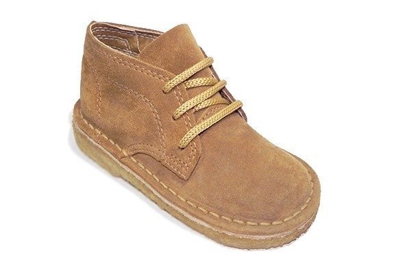 Producto - Bota de gamuza (descarne) color Coco