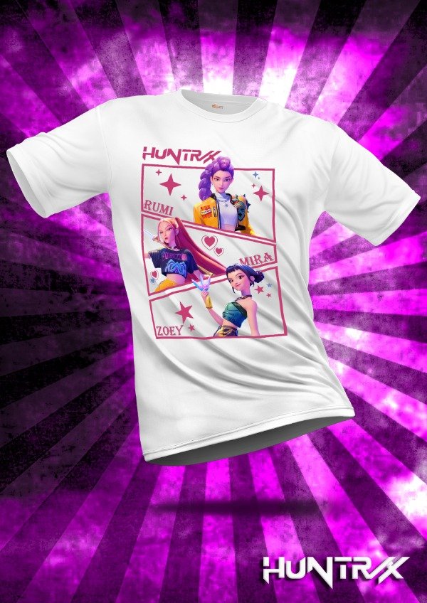 Producto - Pack De 6 Diseños Para Remeras Guerreras K-Pop.