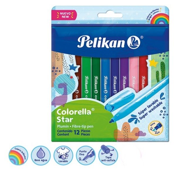Producto - FIBRA PELIKAN COLORELLA STAR x12u