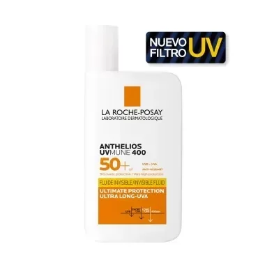 Producto - Protector Solar La Roche-Posay Anthelios Uv Mune Fluido Invisible FPS50 x50ml