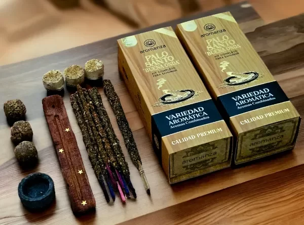 Producto - Box kit Palo Santo Buena Onda - Aromanza - 2
