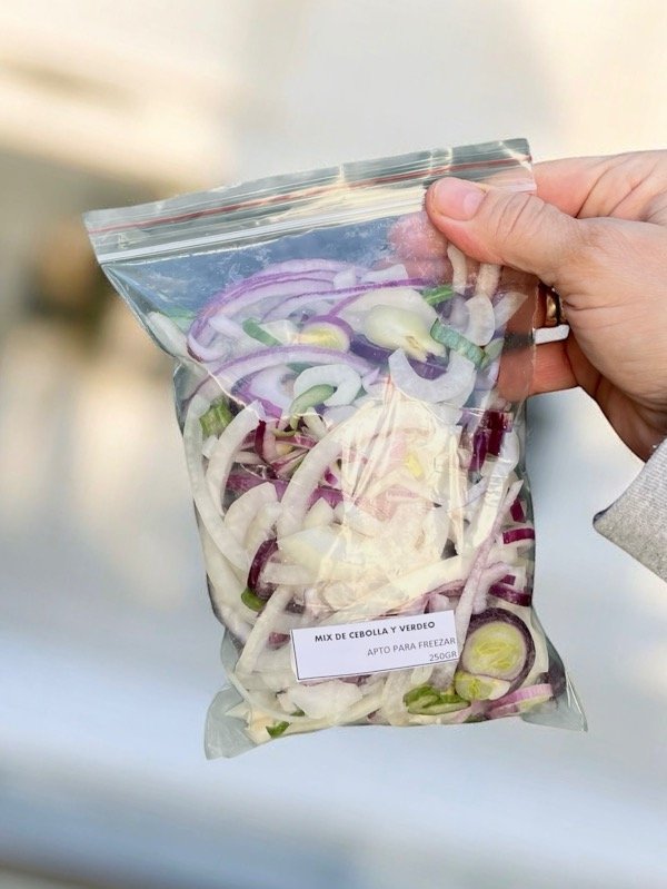 Producto - Mix de  Cebolla y verdeo 250gr