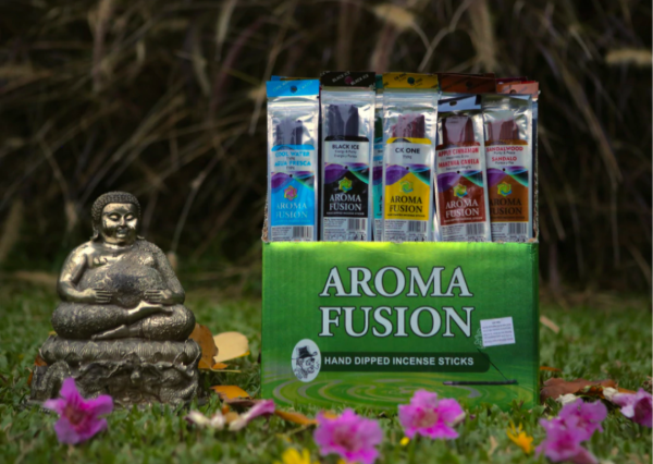Producto - SAHUMERIOS AROMA FUSION BOX X 75 SOBRES