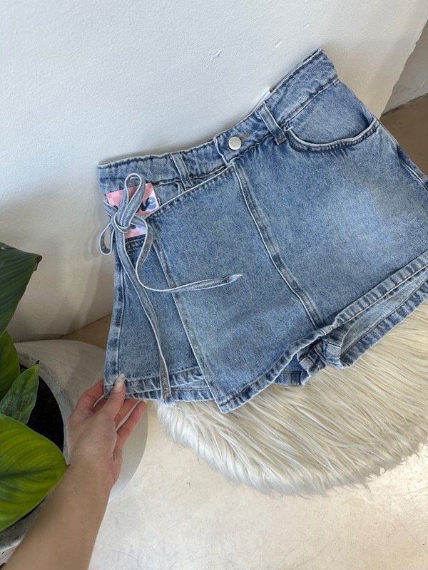 Producto - Short pollera Galicia // Azul