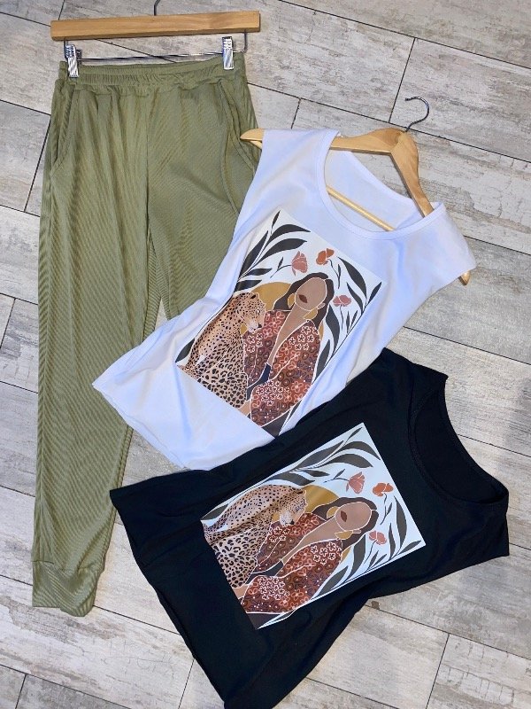 Producto - Remera Sin Mangas Morena