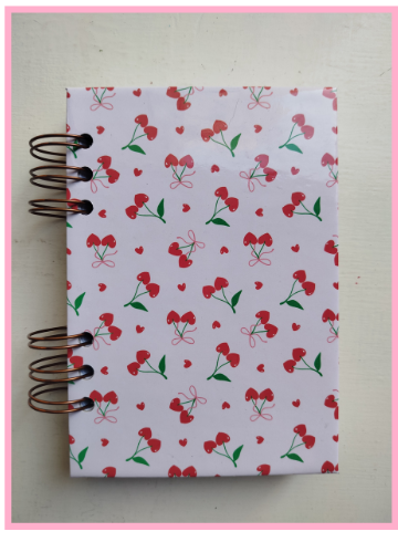 Producto - Cuaderno anillado - Modelo Guindas