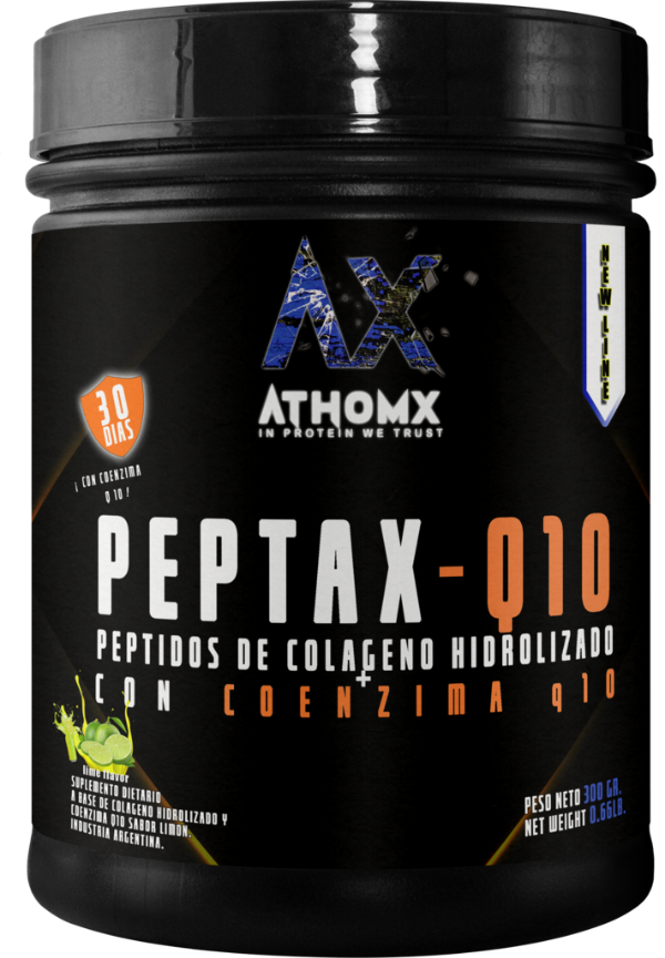 Producto - Peptax Q10 30serv Colágeno Hidrolizado + Coenzima Q10 Athomx
