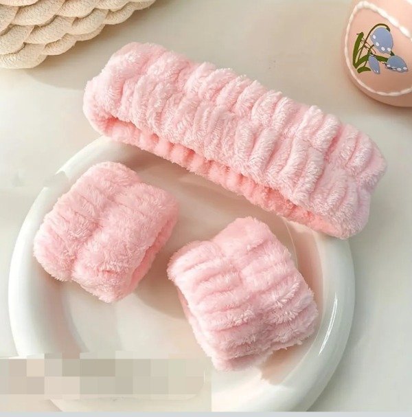 Producto - Vincha Elástica con Muñequera pack x 12 set