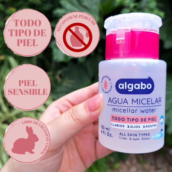 Producto - Agua Micelar x120ml - Algabo