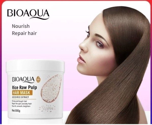 Producto - Mascarilla Capilar de Arroz BIOAQUA 500g