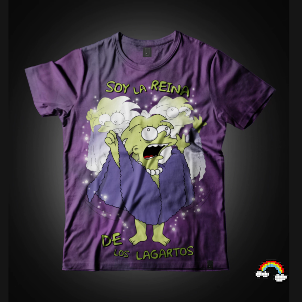 Producto - REMERA DE ADULTOS MANGA CORTA LISA SIMPSONS BATIK T.XL