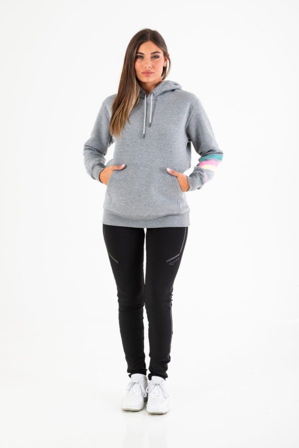 Producto - Buzo con Capucha gris