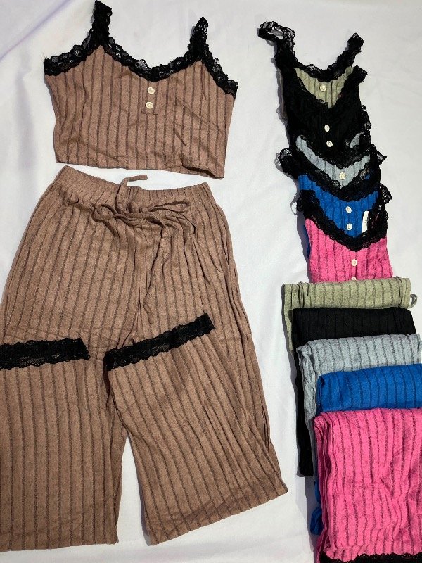 Producto - PIJAMA LANILLA PANT LARGO Y MUSCULOSA - S/M al L/XL