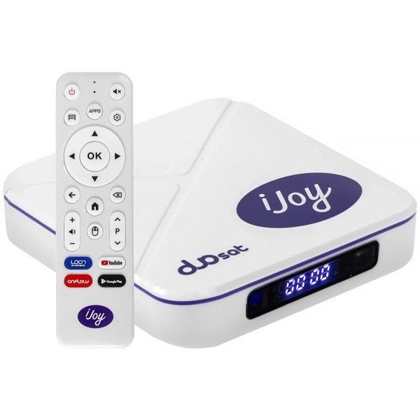 Producto - Duosat Receptor Fta Duosat Ijoy 4k Ultra Hd Iptv Con Blanco