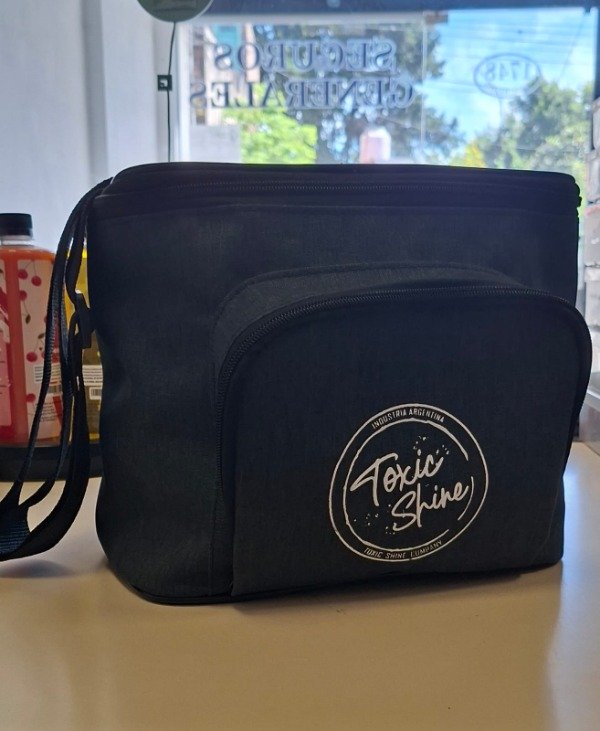 Producto - TOXIC SHINE BOLSO ORGANIZADOR GRANDE VERDE PETROLEO JASPEADO
