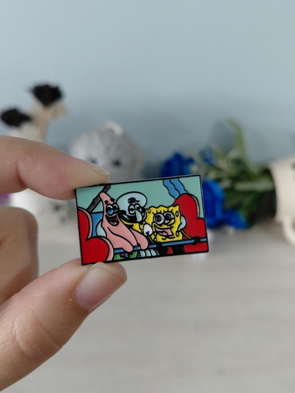 Producto - Pin metalizado - Bob Esponja #1484