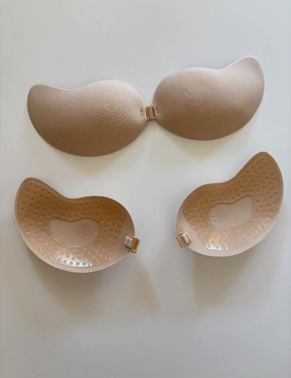 Producto - Corpiño de tela y silicona (invisible)