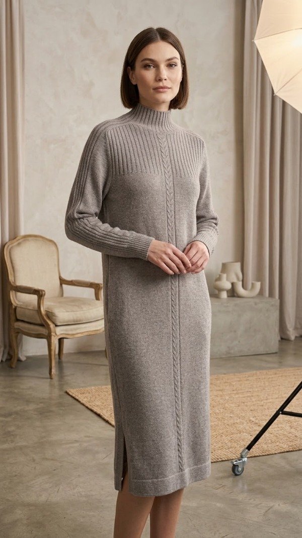 Producto - Vestido Manhattan Full-Knit - Sofisticación Sin Costuras - 10