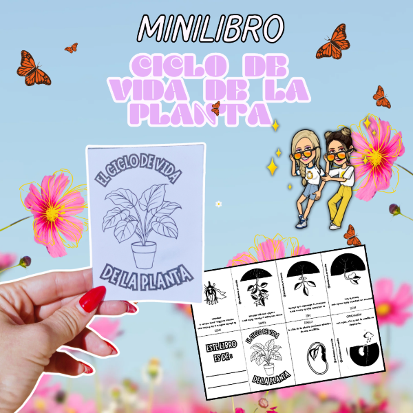 Producto - MINILIBRO: EL CICLO DE VIDA DE UNA PLANT
