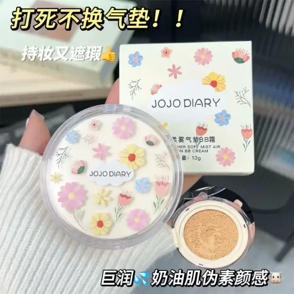 Producto - Base en cushion Jojo Diary "Light Feather Soft Mist Air Cushion BB Cream"