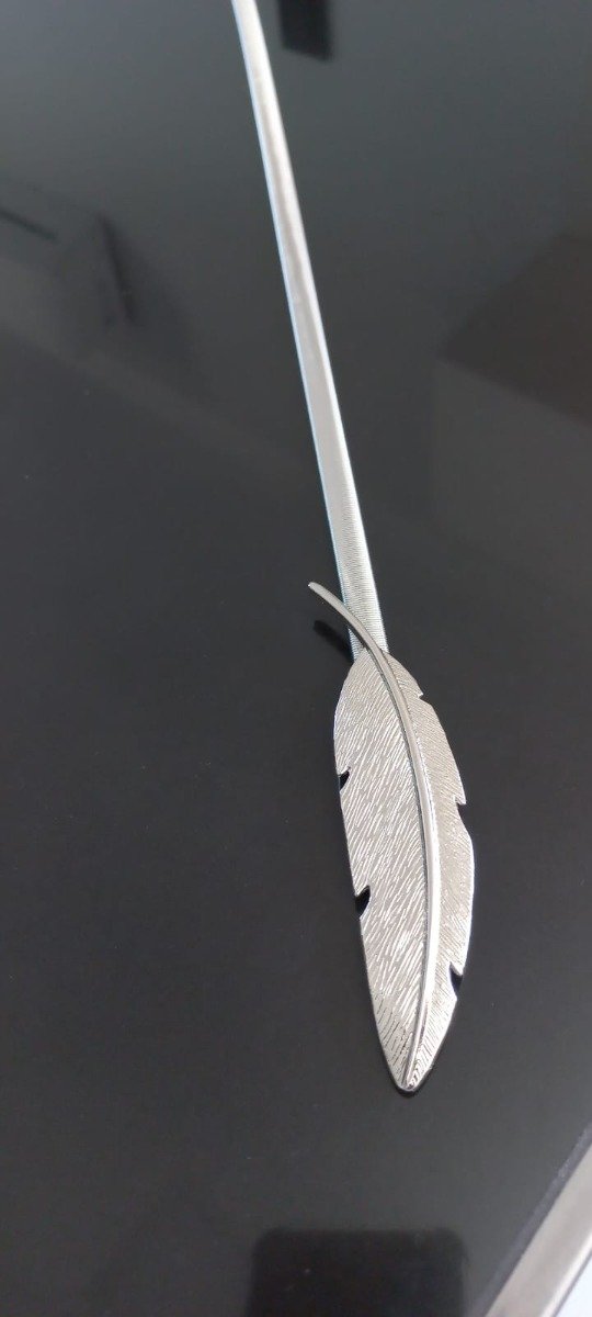 Producto - Cinturón elastizado hojitas plateado