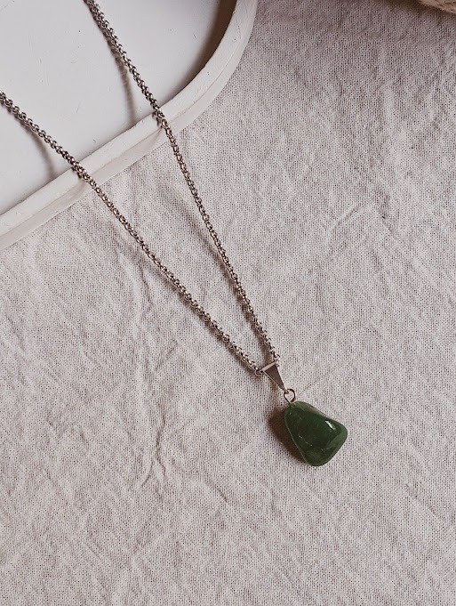 Producto - Collar cuarzo verde