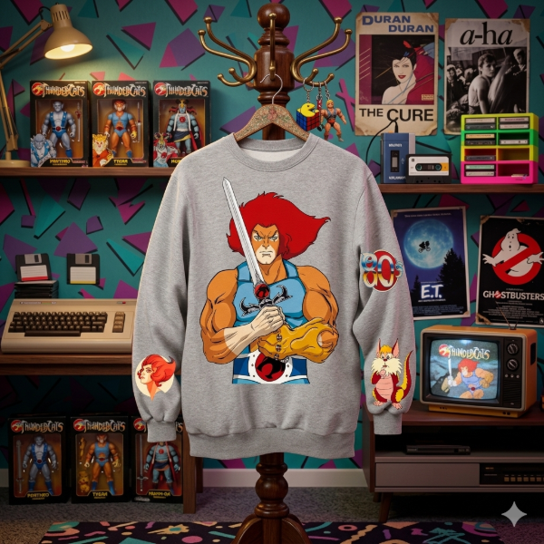 Producto - Buzo Thundercats Mangas Gris