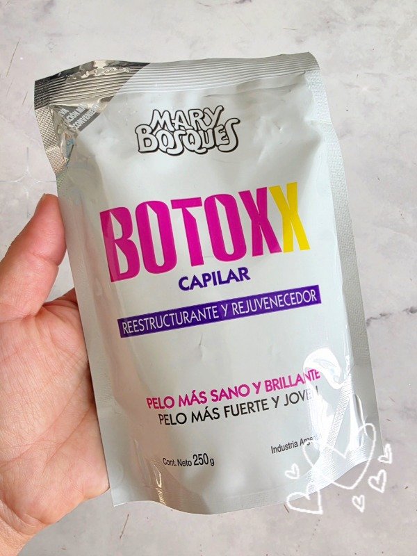 Producto - Mary Bosques Botox capilar restaurador rejuvenecedor doypack 250g